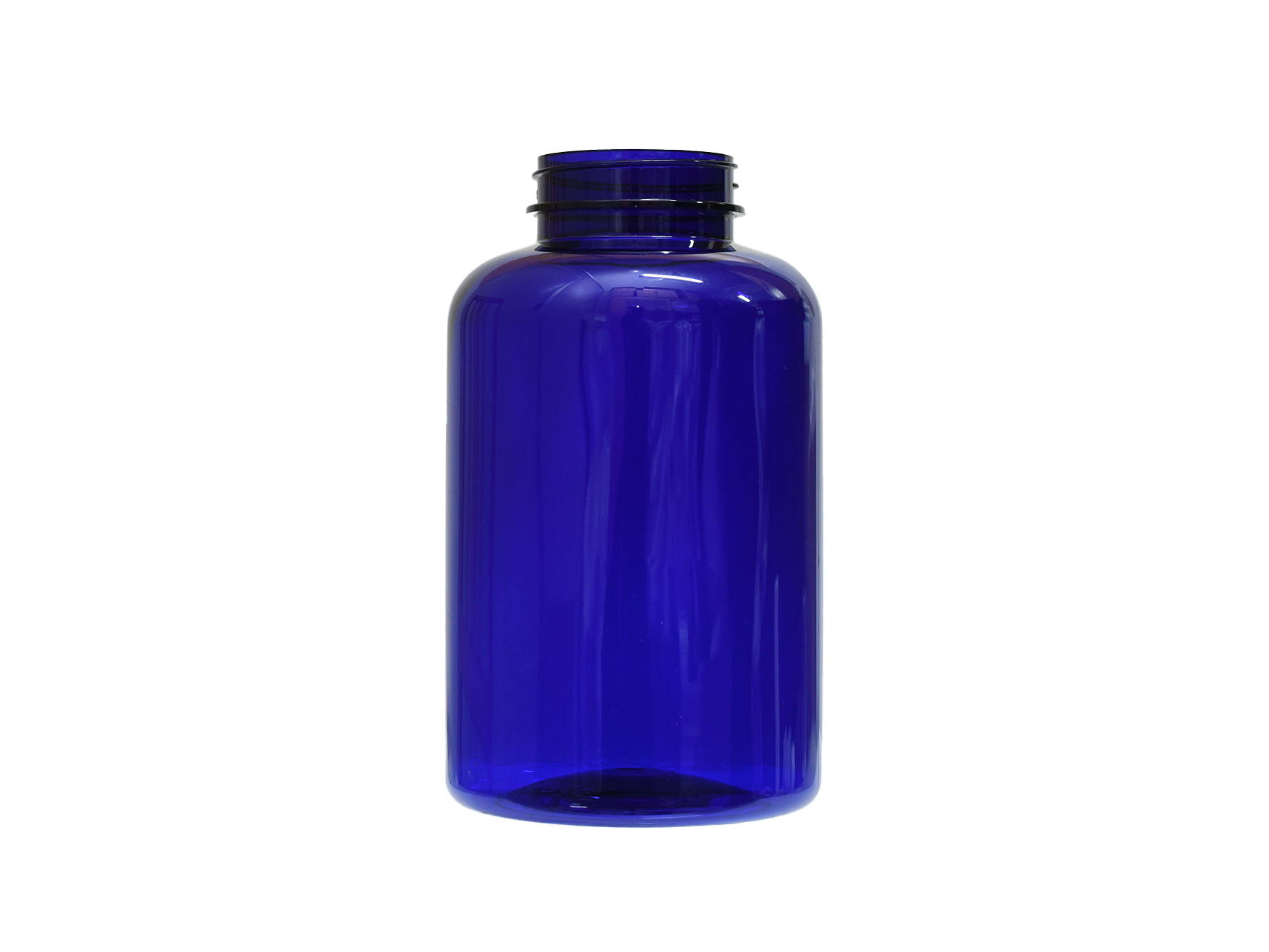 PET500ml-004细口蓝色瓶